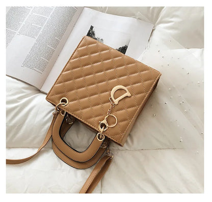 New Fashion Luxury Design Tote Bags for Women Handbags Ladies Shoulder Bags Trending Lingge Chain Crossbody Bag and Purse
