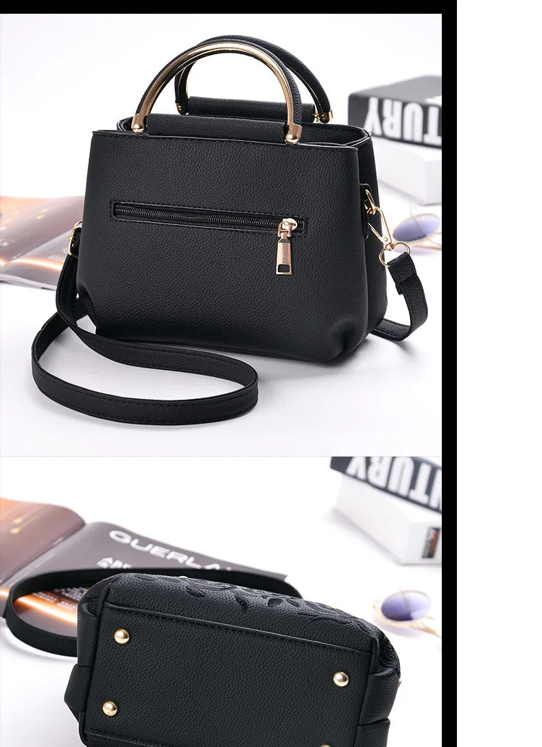 Fashion Brand Women's Bags New Embroidered Handbag Exquisite Ladies Shopping Crossbody Shoulder Bag Tote Bag Small Square Bag