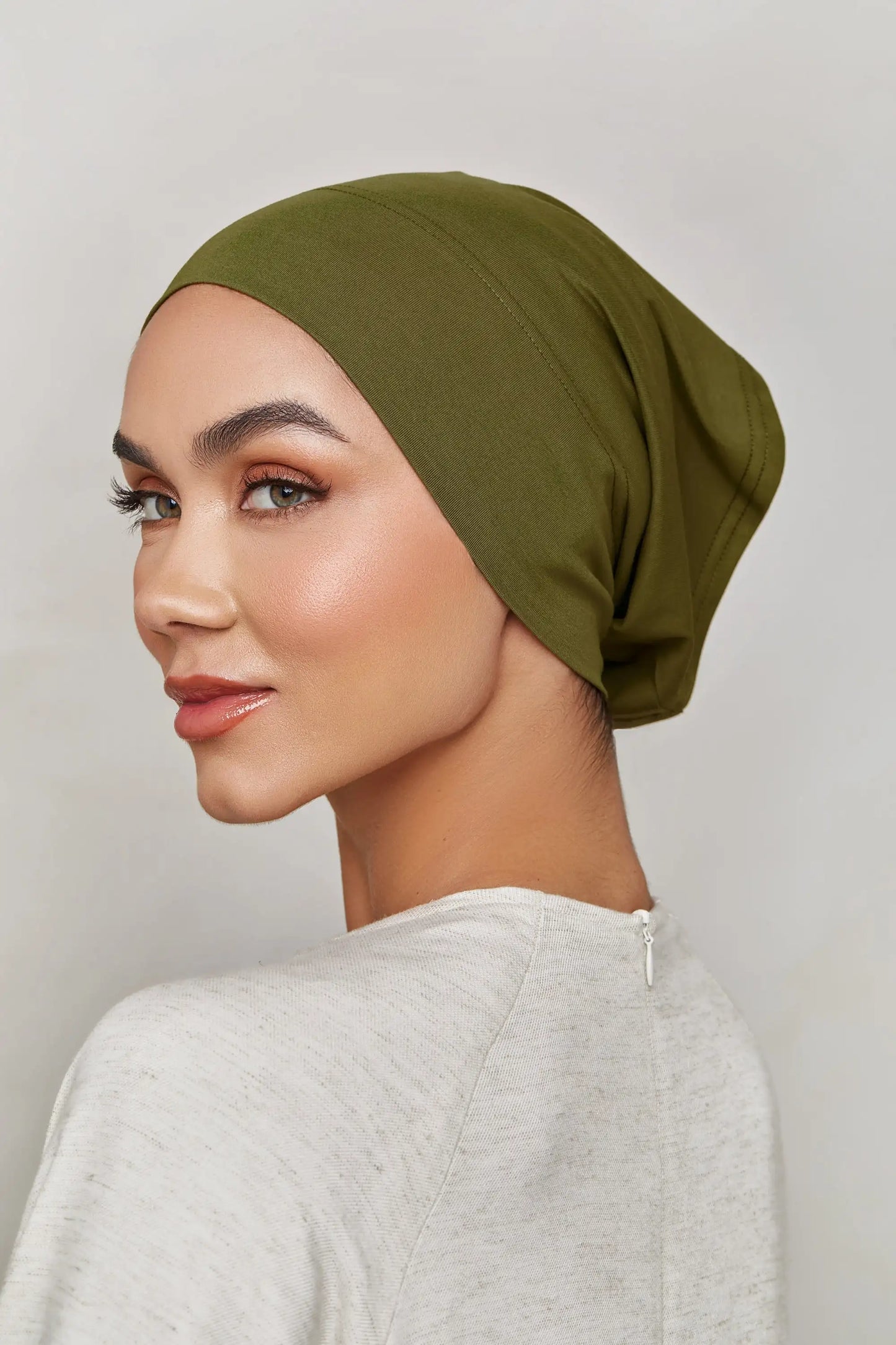 56colors Fashion Women Inner Hijab Tube Muslim Cap Bonnet Plain Islamic Underscarf Bamboo Jersey Undercaps