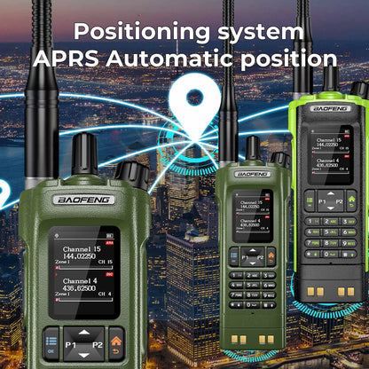 Aofeng's New DM-32UV Digital Walkie-Talkie, High-Power Car-Mounted Self-Driving Civilian Radio, Baofeng Handheld Device