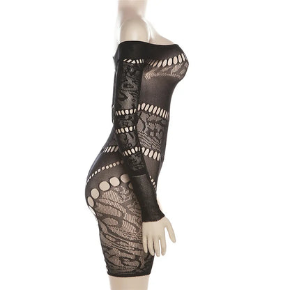 Women's Clothing Hot Jumpsuits Rompers Sexy  Mesh Rompers Playsuits High elastic Teddy porn bodysuit erotic dresses