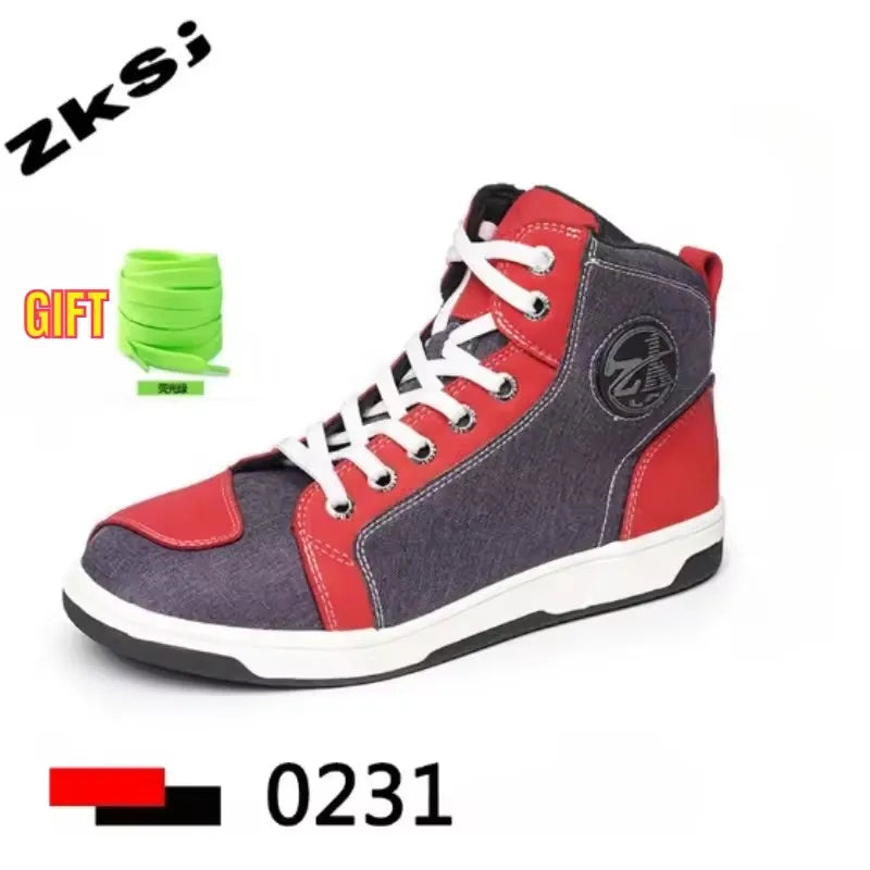 Motorcycle Boots Motos Riders Protective Boots Waterproof Non-slip Motocross Mountain Racing Shoes Casual Shoes Botas Para Moto