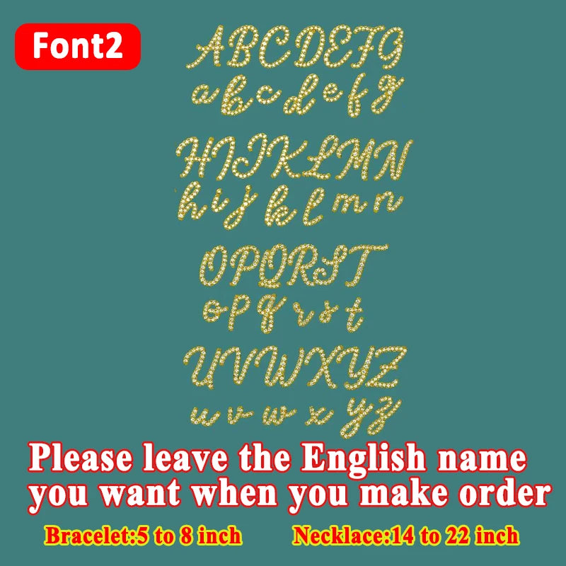 New Customized 26 Letters DIY Names Moissanite Pendant Necklace 925 Silver Jewelry Moissanite Necklace Bracelet For Women Gift