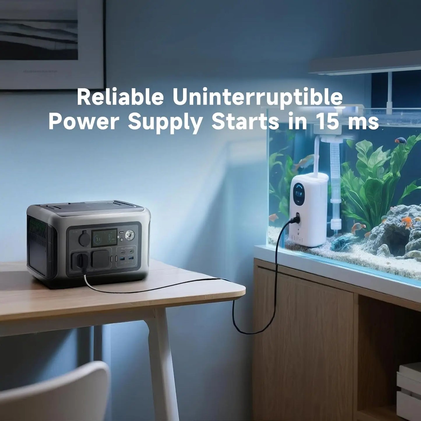 ALLPOWERS R600 Portable Solar Generator Power station for RV Camping