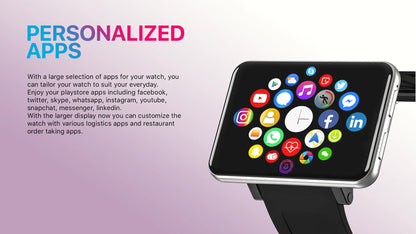 Best Quality 2.86 Inch IPS Big Touch Screen with 2700mAh 4g GPS Navigation Smartwatch Bracelet DM100 Android Smart Watch