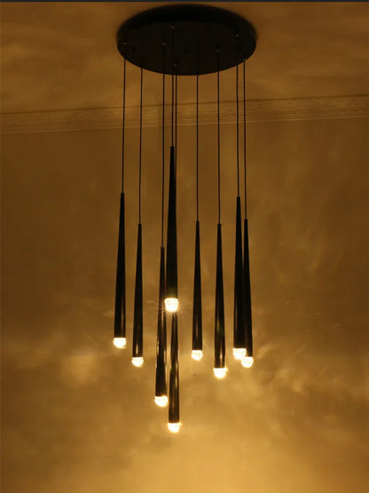 Deco Home Led chandelier crystal lamp for living room parlor Italy hanging crystal sconce Hotel fixtures Lustre Cristal lighting