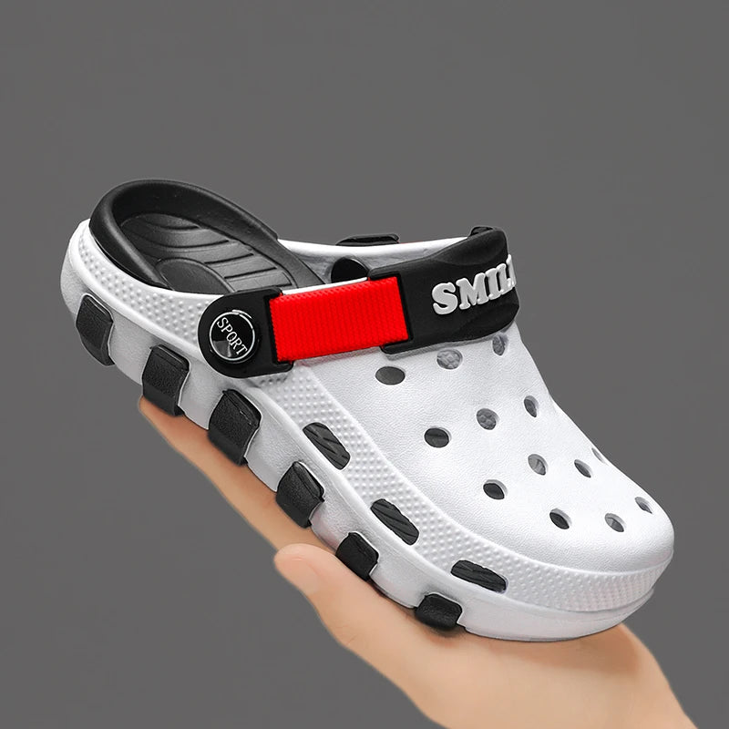 Children Slippers Boy Clogs Summer Beach  Shoes Sneaker Casual Comfortable Indoor Outdoor Sports Sandals for Boy 4 To 10 Years