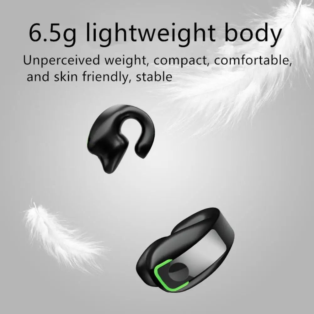 Clip On GD28 Bluetooth Earphones With No In Ear Design Single Ear Hanging Style For Business And Sports Bluetooth Earphones
