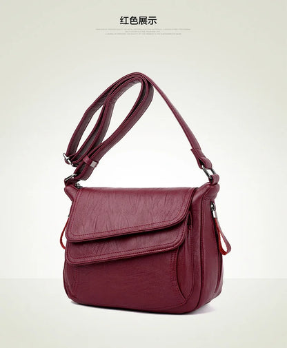 Luxury Designer Handbag High Quality Soft Leather Purses And Handbags Casual Shoulder Messenger Bags for Women 2024 New Sac
