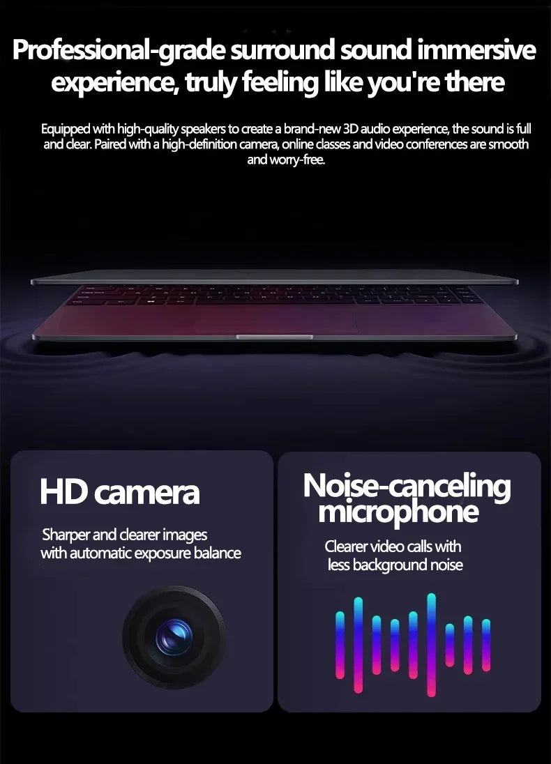2026 Intel Core i9 9900 15.6 Inch Laptop 32GB RAM 2TB SSD Windows 11 1920x1080 HD Ultra Slim Gaming Gamer Office