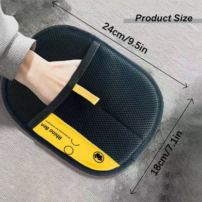 Pet Hair Removal Glove Upgraded Electrostatic Grooming Glove for Cat Dog Reusable Static Fur Remover Glove for Furniture Ca