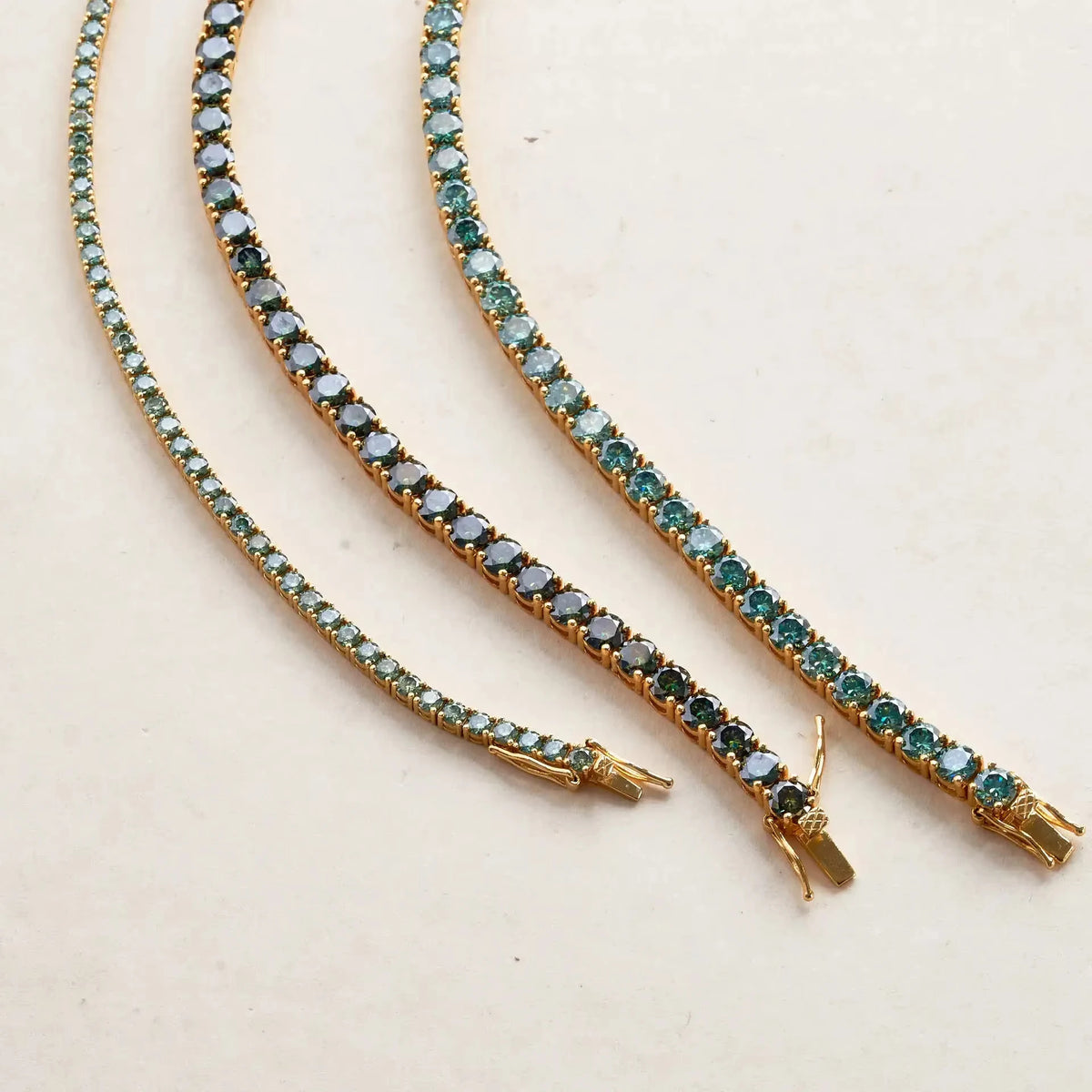 Colorful 3mm Luxury  Certified Moissanite Tennis Chain For Women 925 Sterling Silver Man Moissanite Bracelet Chain Hip hop