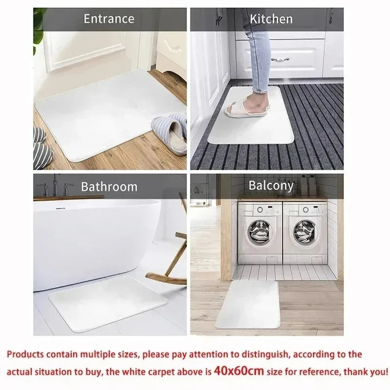 3D Halloween Welcome Ghost Skeleton Optical Illusion Door Soft Mat Entrance Entry Door Rug Indoor Outside Machine Decor Gifts