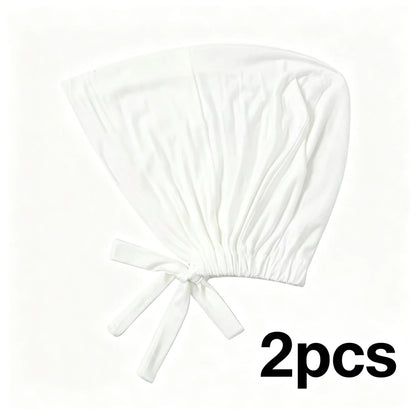 1PC Adjustable Inner Caps New Soft Solid Color Elastic Cap Modal Hijab Muslim Bonnet Underscarf Women Fashion Accessories