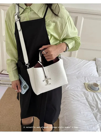 Premium Ladies Tote Bag, Fashionable Leather Crossbody Handbag For Women, Luxury Brand Messenger Bag