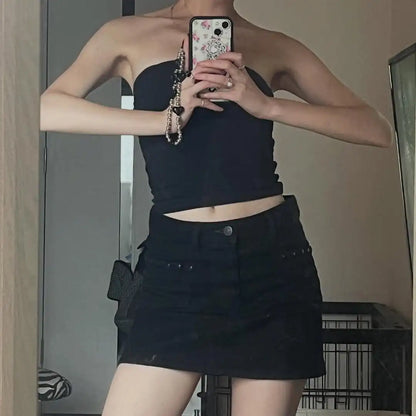 Womens Wide Shoulder Strap Tank Top Racerback Sports Vest High Stretch Slim Fit Basic Camisole Multi Color Casual Workout Wear
