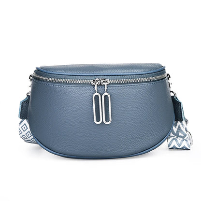 High Quality Cow Leather Women Shoulder Crossbody Bags 2023 Luxury Solid Genuine Leather Small Handbag Female Messenger Tote Sac