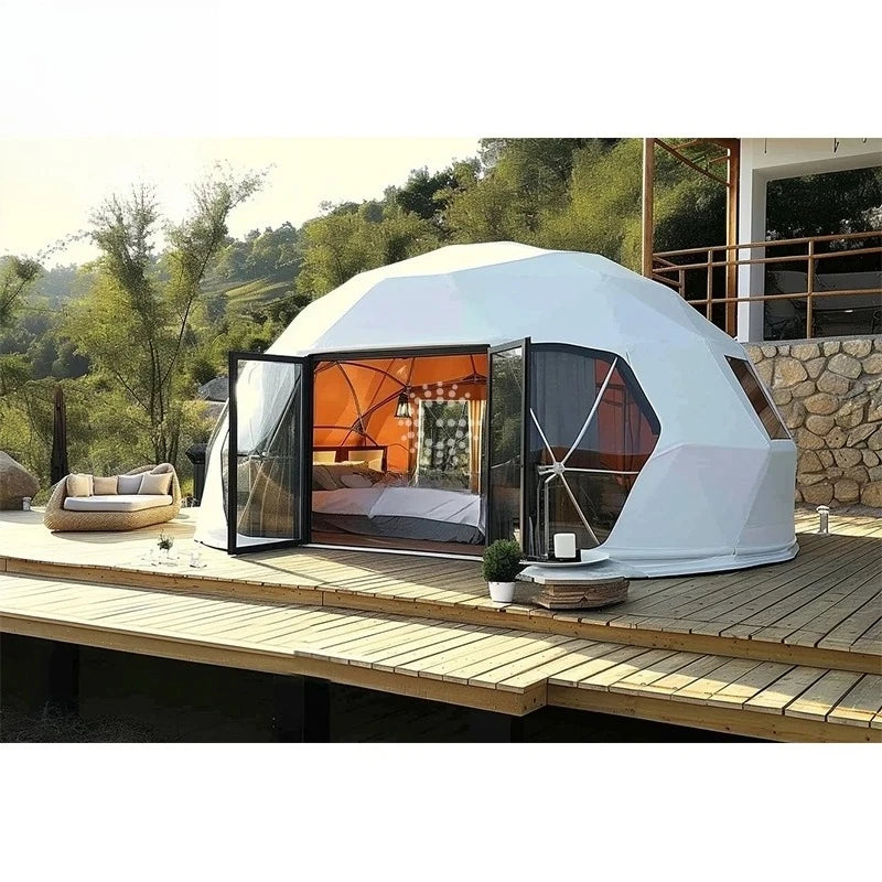 Spacious Ventilation And Modern Buy Event Geodesic Dome Tent In Germany For Sale