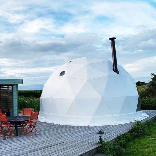 6m Transparent Dome Tent Geodesic Outdoor Camping Dome Tent for Glamping Wedding Event