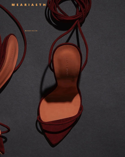 big size 35-44 New 12cm pointed open toe strap slim strap sexy super high heels sandals slim heel versatile sandals for women