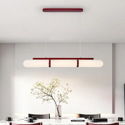 Minimalist Design LED Lights Modern Long Acrylic Ceiling Chandelier For Dining Room Kitchen Bar Luxury Home Interior Decoration