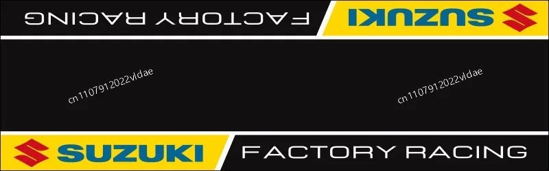 Suzuki Motorsports Carpet Garage Mat Racing Cool Motorcycle Display Electric Bike Mat Entrance Doormat Bedroom Home Decoration