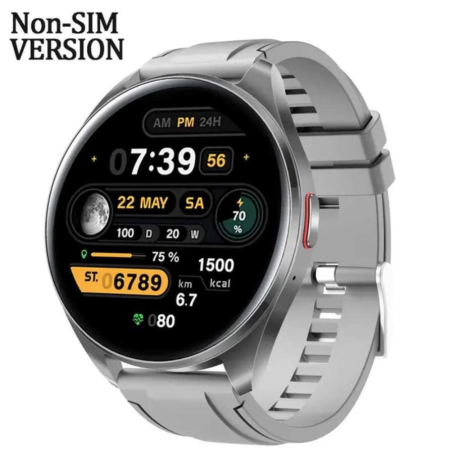 Smart Watch for Men & Women, Wireless Calling Dialing 100+ Sport Modes Fitness Tracker with Various APP Reminders Call Message Reminder Touch Screen Compatible with IOS Android Wearable Smart Bracelet Digital Wristwatch Fall
