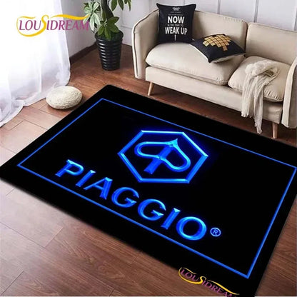 Modern Fashion Piaggios Moto Carpet for Living Room Bedroom Sofa Area Rug decor Kitchen un-slip floor Mat Alfombra birthday gift