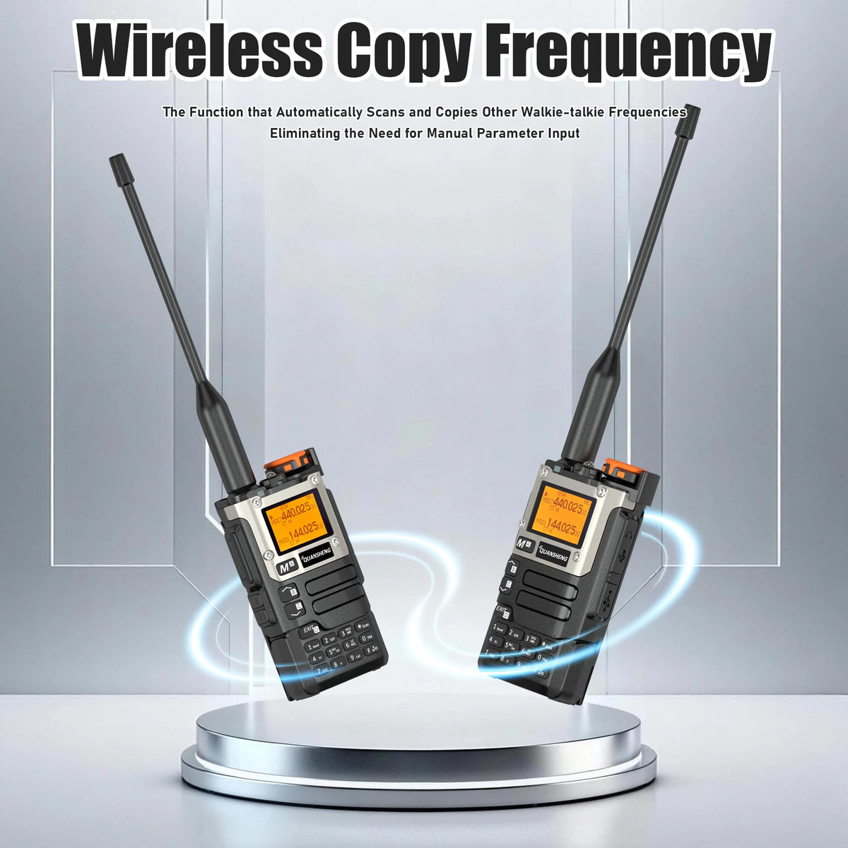 Quansheng UV-K6 Walkie Talkie 5W AM FM 50-600MHz USB-C Direct Charge NOAA Weather Multi Band UV-K58 UV-K5(8) Two Way Radio