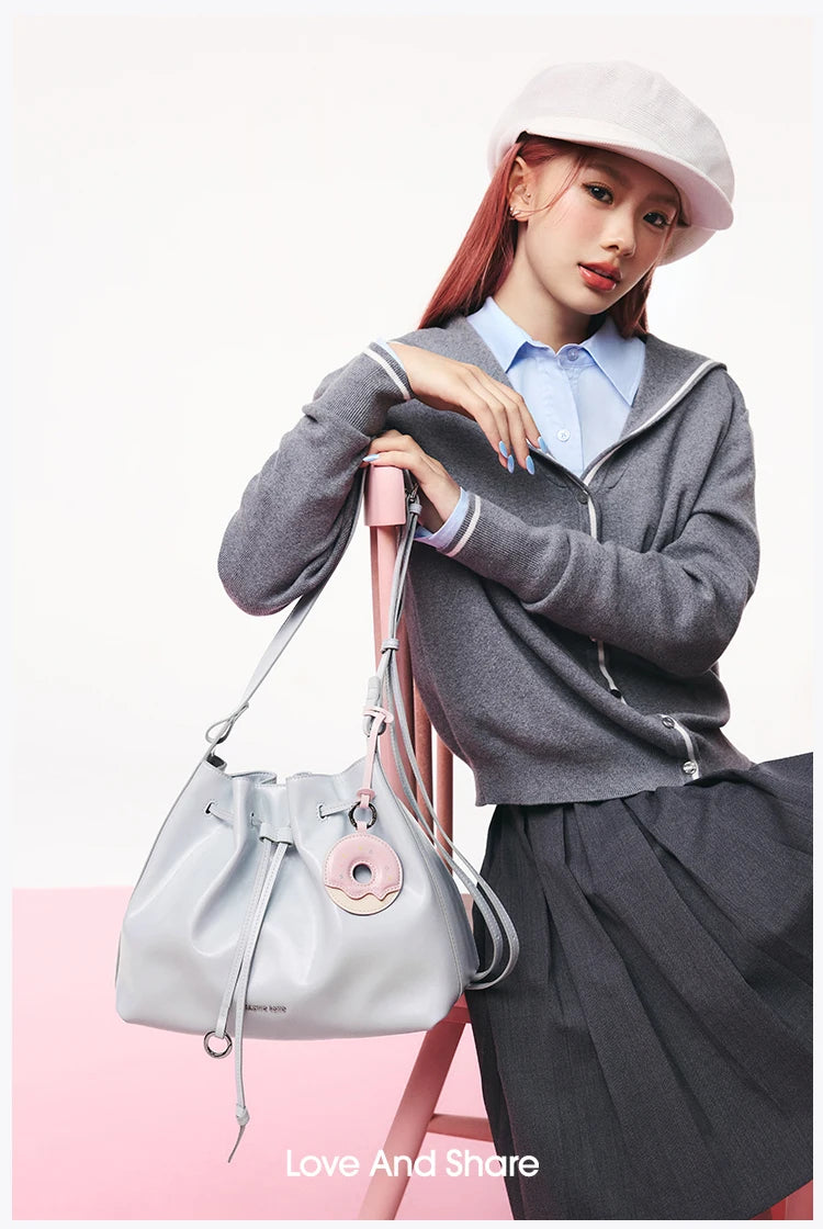 Amazing Song Liqueur Crescent Bag Small Upgraded Large Autumn Style Crossbody Women's Bag Trendy Portable