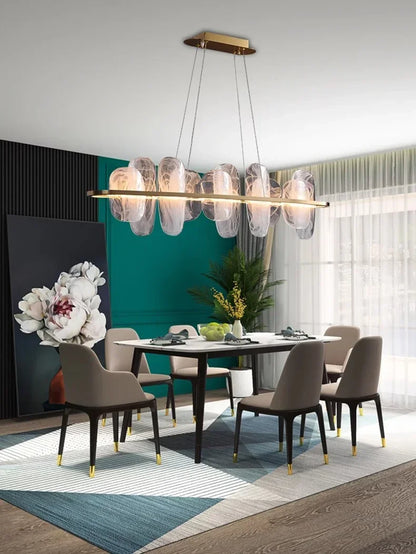 Nordic Style Simple LED Pendant Lights for Living Dining Room Kitchen Food Tables Chandelier Home Decor Hanging Light Fixture