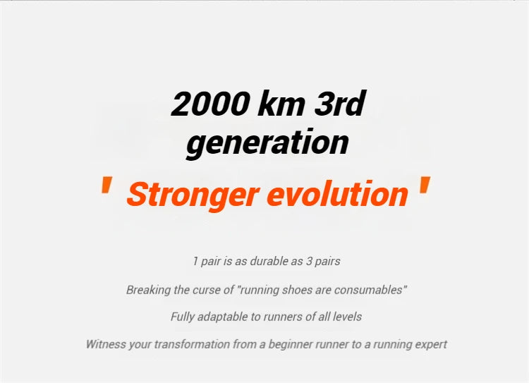 Xtep 2000km 3.0 Running Shoes For Women 2025 Spring Sneakers Cushioning Training Jogging Wear-Resistant Lightweight 875118110034