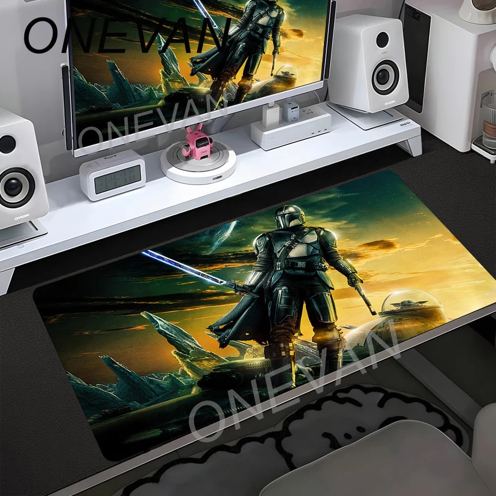 Star Wars Larger Mouse Pad XXL 900x400 Speed Pc Computer Keyboard Desk Mat Gaming Accessories Mousepad Durable Non-slip Mats