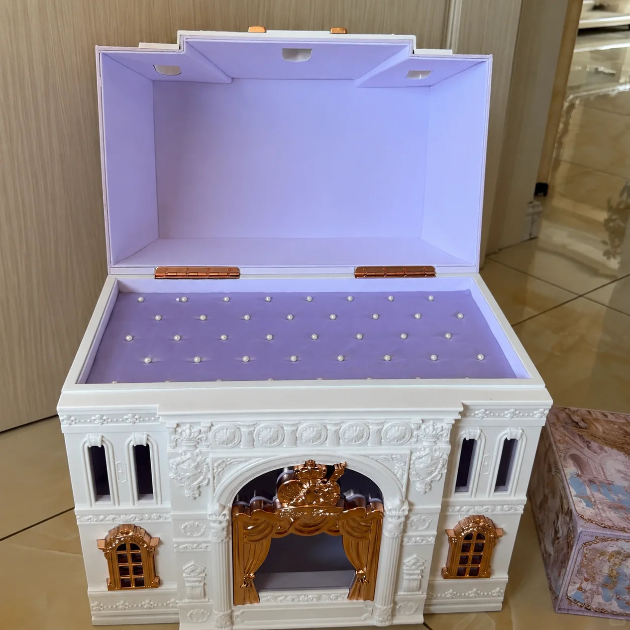 Flower Knows Knight Unicorn Storage Box Makeup Organizer Cosmetic Storage Desktop Vanity Organizer Cute Aesthetic Fantasy