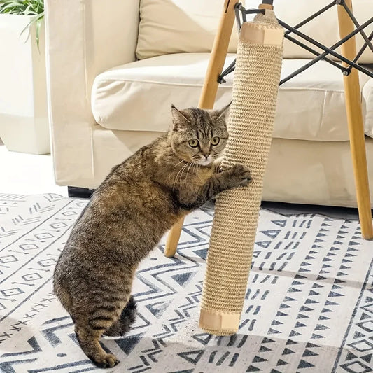 Cat Furniture Protector Natural Sisal Cat Scratcher Mat Cat Scratch Mats Horizontal Cat Floor Scratching Pad Rug Protect Couch