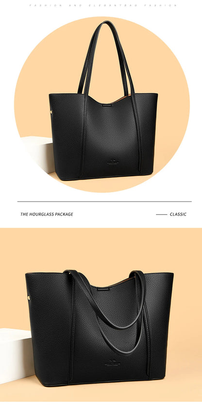 Luxury Designer Women Bags High Quality Leather Shoulder Crossbody Messenger Tote Bag Branded Large Handbag Purses for Female