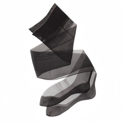 Vintage Cuban Heel Stockings Women Sexy Ultra Thin Thigh High Stockings Cuban Heel Backseam Sheer Stockings with Reinforced Toes