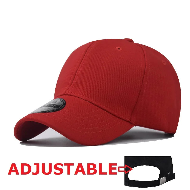 Back Closed Baseball Caps Full Closure Snapback Hats Hip Hop Hat for Men Women58-60cm Dad Hats Cap Kids Adults