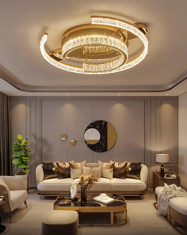 Home Ceiling Light, Bedroom Decoration, Intelligent LED Light, Living Room Ceiling Light, Indoor Lighting Fixture