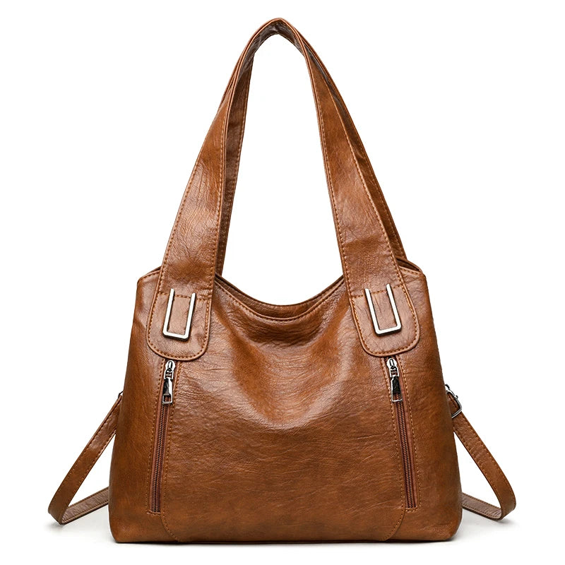 Women's Crossbody Bag PU Leather Shoulder Purse Fashion Handbags Tote Bags for Ladies with Long Adjustable Strap, Gift Idea 2025
