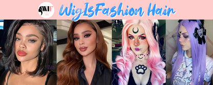 WIF Teal Green Wave Synthetic Lace Front Wig Dark Green Body Wavy Heat Fiber Lace Wigs for Women Pink Makeup Cosplay Blonde Hair