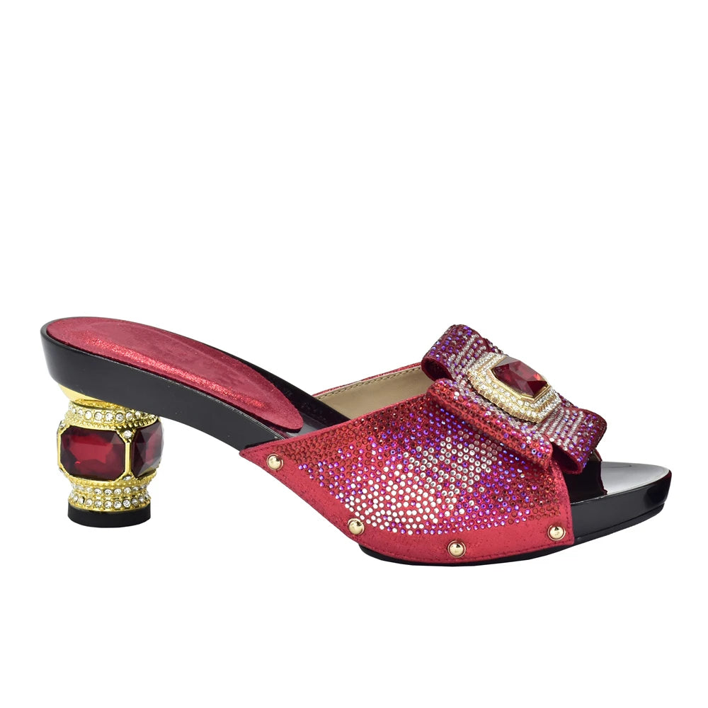Ladies Pumps Women Shoes Fashion Party Wedding Shoes Decorated with Rhinestone Designer Shoes Women Luxury 2026 Party Shoes