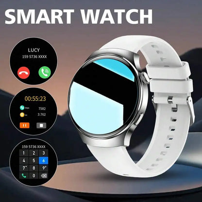 Smartwatch, 1.83-Inch Multifunctional Sports Smartwatch, Featuring Wireless Calling/Music, Message Notifications, Pedometer,