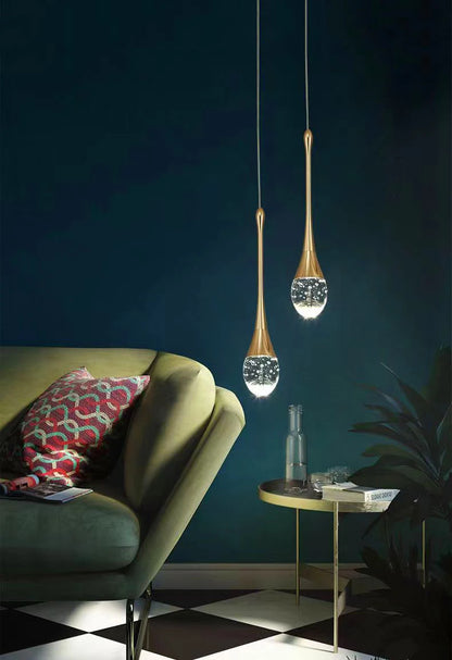 1 PC Modern home decor led lights Bedroom lamp bedside pendant light lamps led Chandeliers hanging light indoor lighting