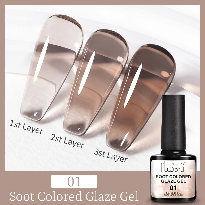 7.5ml Golden Light  Magnetic Gel Golden Gems Magnetic Gel Nail Polish Cat Nail Sparkling Glitter Semi Permanent Varnish