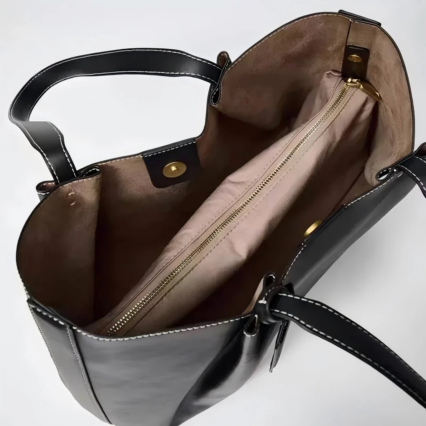 CLIP TOTE BAG, Women's Fashion Luxury Handbag Design, Pure Color Contracted and Single Shoulder Bag, Senior PU Leather Handbags