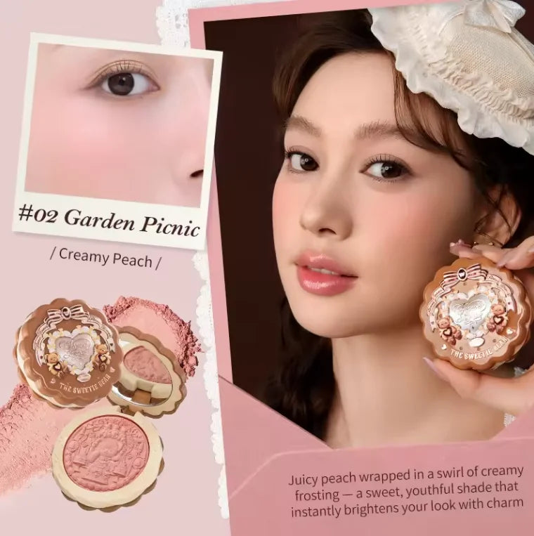Flower Knows All In One Makeup Sets Gift Box Perfume Blush Cream Matte Lipstick Highlighter Full Kit De Maquillaje