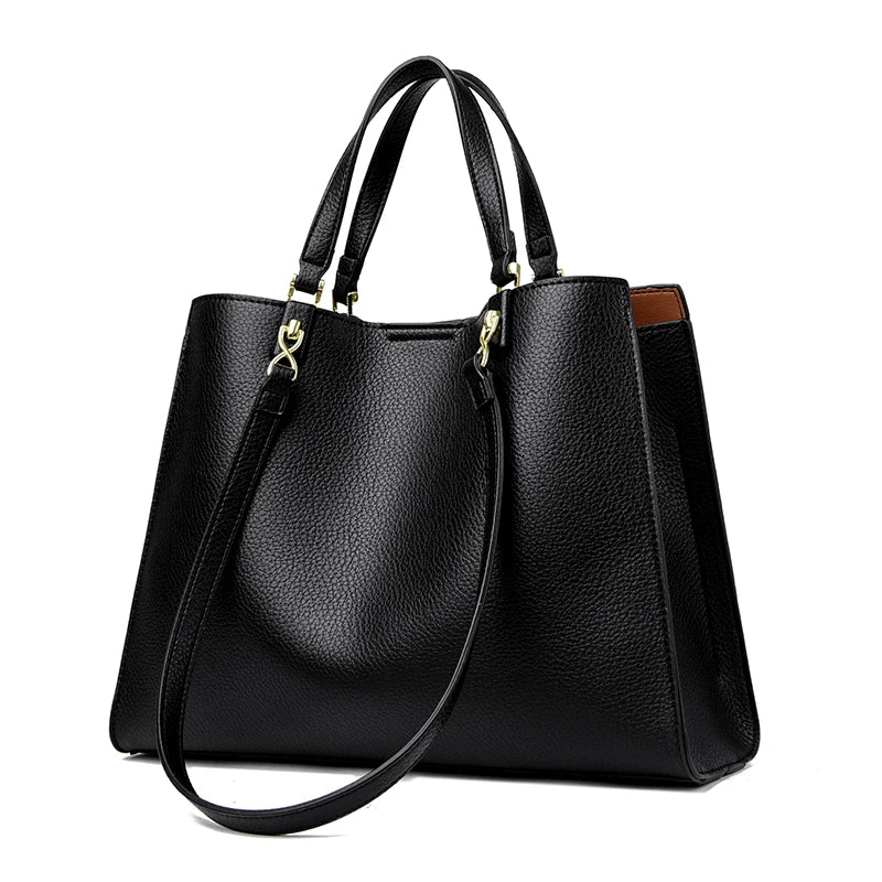 Genuine Brand Luxury Designer Women Bags High Quality Leather Shoulder Crossbody Messenger Tote Bag Large Handbag Purses