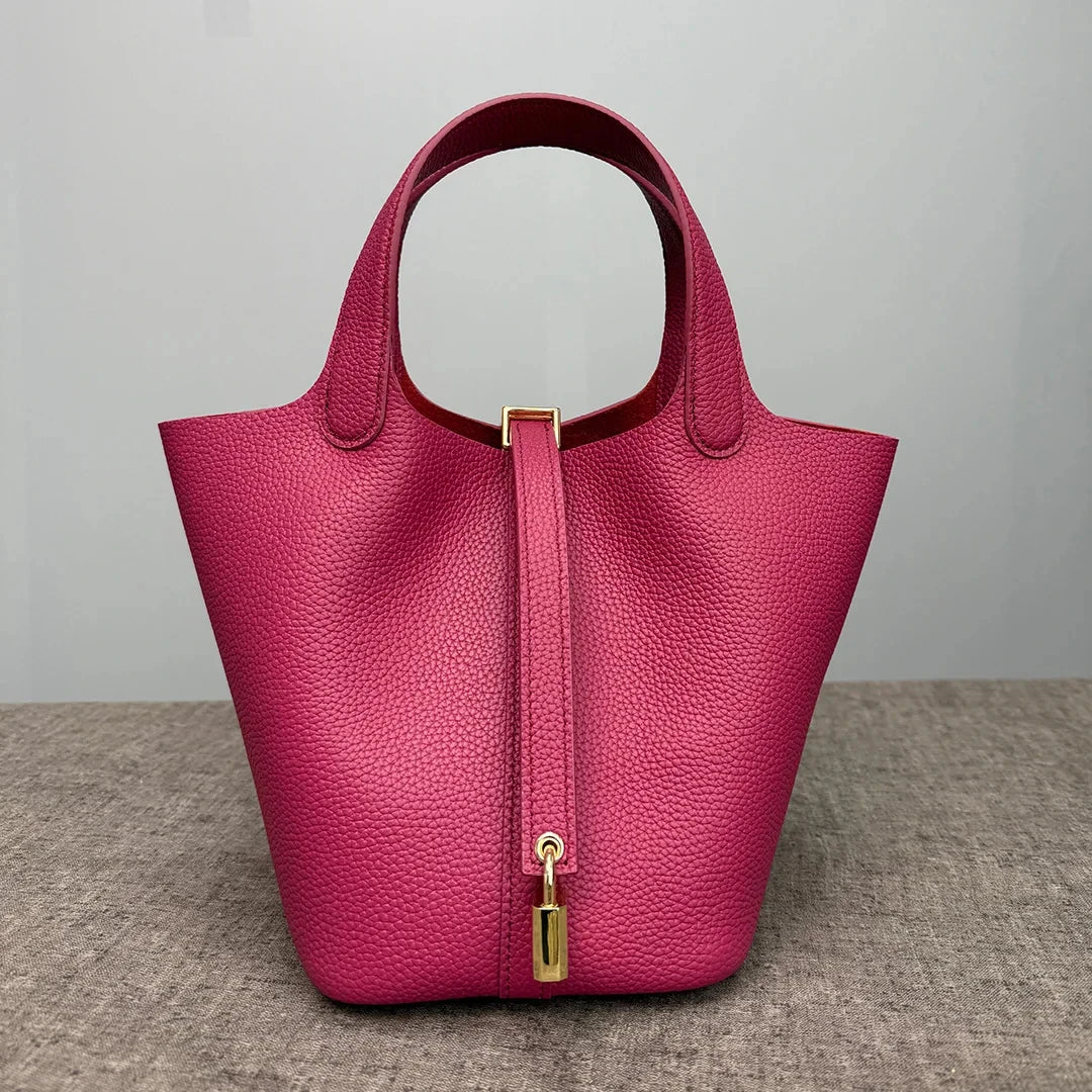 Women Bags Handbags Bucket Bag 18/22 Big Small Fashion Tote Bag Genuine Leather Luxury Quality Designers Lady Hand Bags