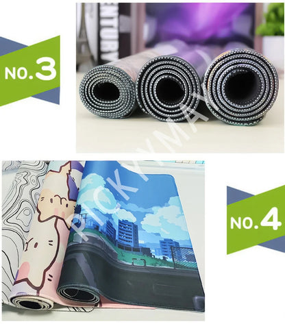 Ink Painting Desk Mat Gamer Mousepads Company Mouse Pad Office Desk Pads Large Mousepad Chinese Style Mouse Mats For Computer